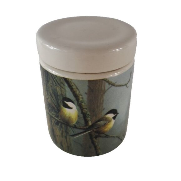 Chickadee Spice Rack Jar Hautman Brothers Birds Tone World Toothpick 2002 - Picture 1 of 4